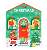 Chronicle Books Christmas Coloring Book + Stickers