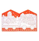 Chronicle Books Christmas Coloring Book + Stickers