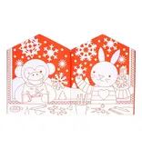 Chronicle Books Christmas Coloring Book + Stickers