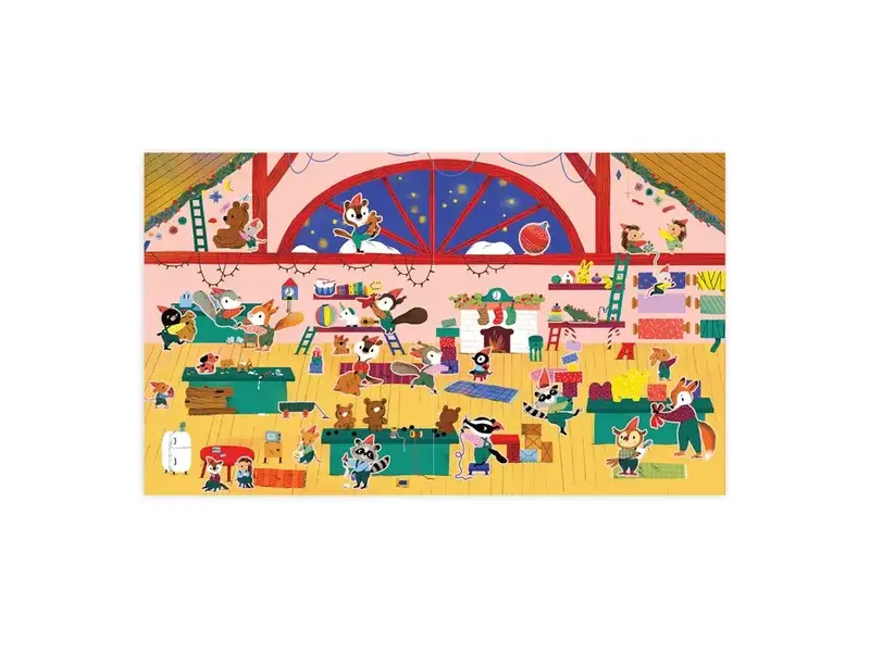 Chronicle Books Christmas Village Sticker Play Reusable Activity Kit