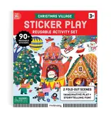 Chronicle Books Christmas Village Sticker Play Reusable Activity Kit