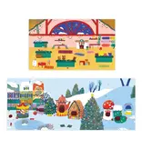 Chronicle Books Christmas Village Sticker Play Reusable Activity Kit