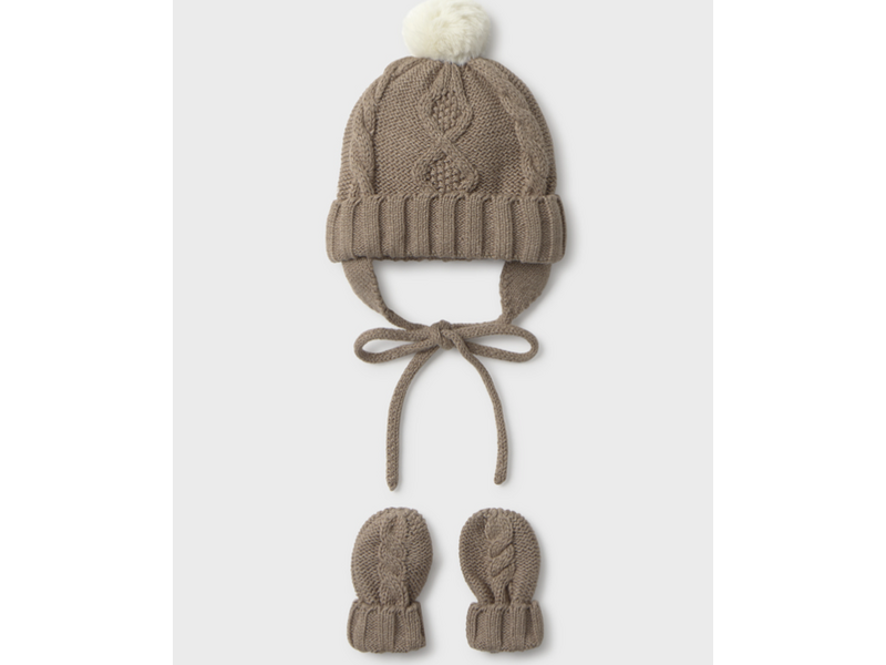 Mayoral Hat & Mittens Set