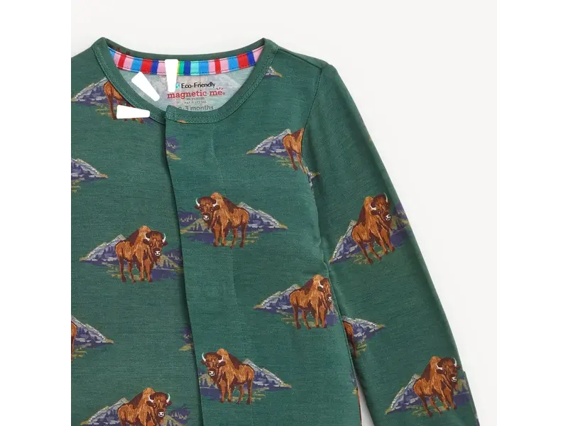 Magnetic  Me Bison Rhymes Modal Footie