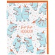 Hippo Dance Party Birthday Card