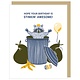 Trash Panda Birthday Card