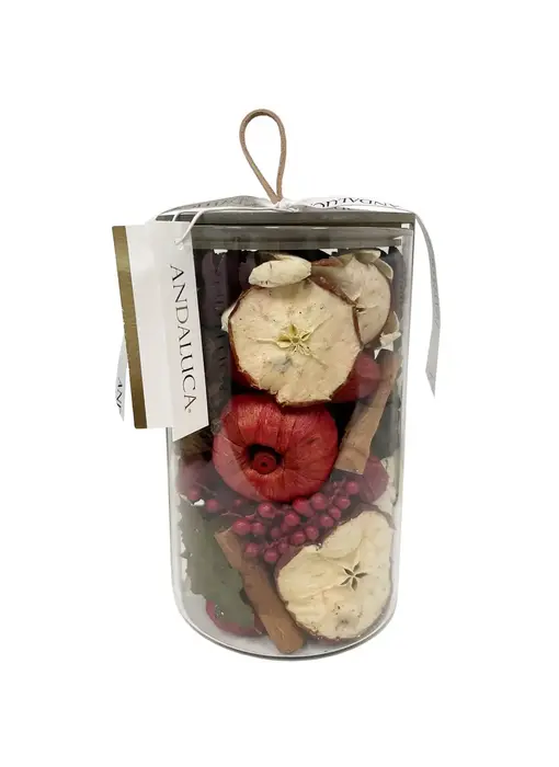 Apple Cider Cinnamon Potpourri Jar