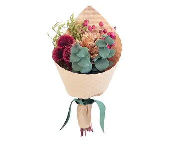 Mini Wooded Eucalyptus Pinecone Bouquet Bundle #263