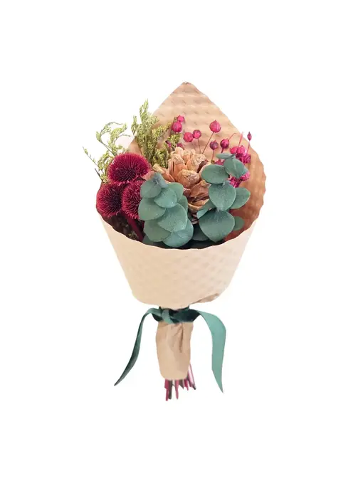 Mini Wooded Eucalyptus Pinecone Bouquet Bundle #263