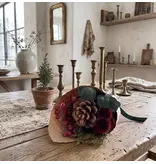 Andaluca Mini Wooded Eucalyptus Pinecone Bouquet Bundle #263