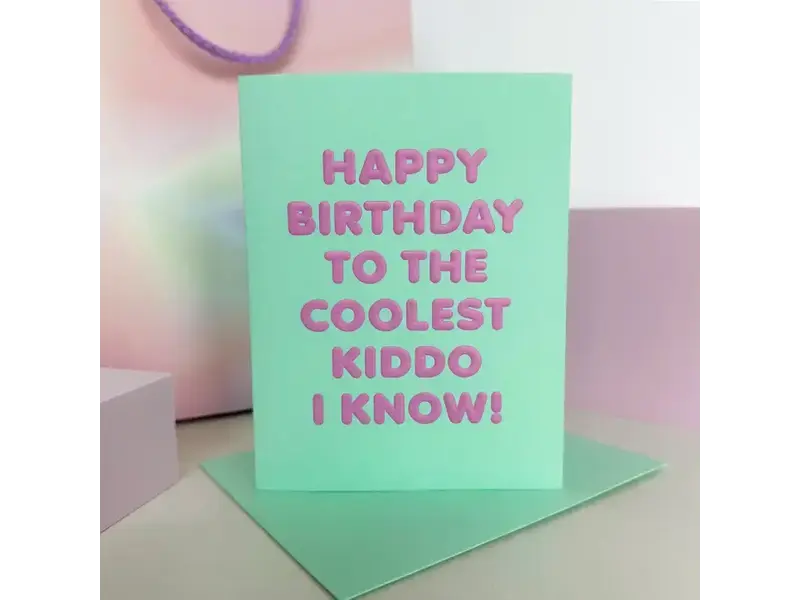 The Social Type Coolest Kiddo Birthday
