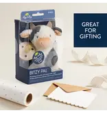 Itzy Ritzy Bitzy Pal Natural Rubber Pacifier & Plush Cow