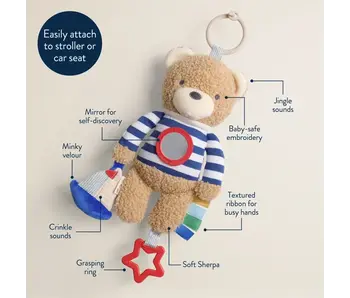 Bitzy Traveler™ Bear