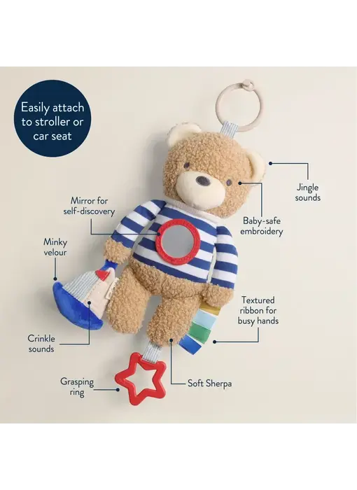 Bitzy Traveler™ Bear