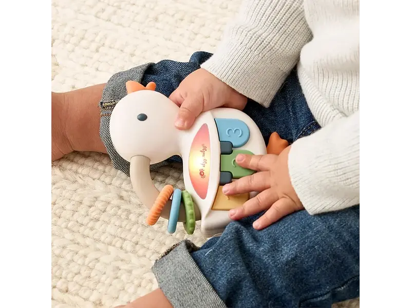 Itzy Ritzy Bitzy Tunes™ Goose - Light-Up Interactive Piano Toy