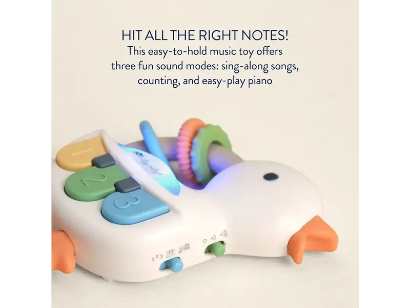 Itzy Ritzy Bitzy Tunes™ Goose - Light-Up Interactive Piano Toy