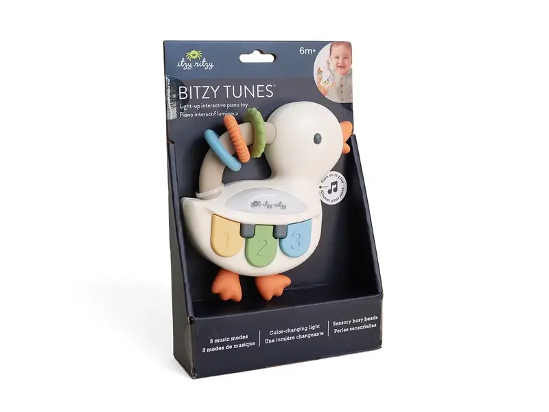 Itzy Ritzy Bitzy Tunes™ Goose - Light-Up Interactive Piano Toy