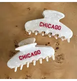 Unexpected Flair Chicago Hair Claw Clip - Red