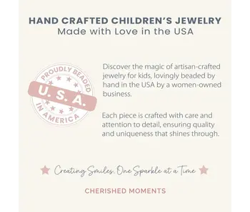14K Gold-Plated Children's Pearl Bracelet - Medium