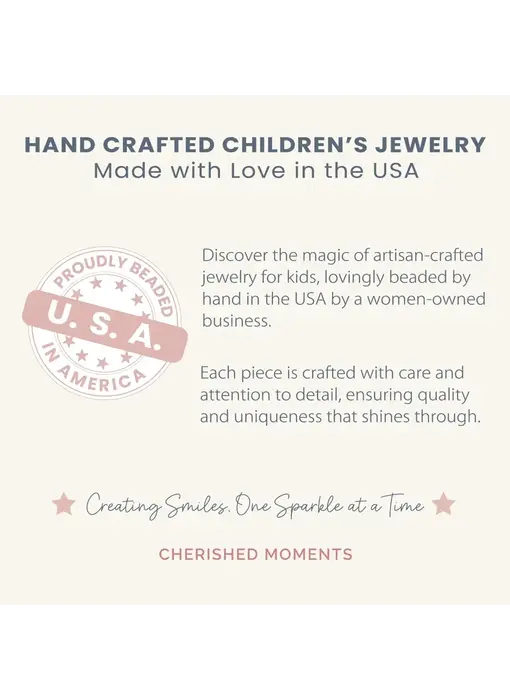 14K Gold-Plated Children's Pearl Bracelet - Medium