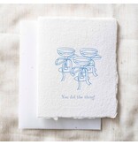 Paper Baristas You Did the Thing | Champagne Celebration Greeting Card