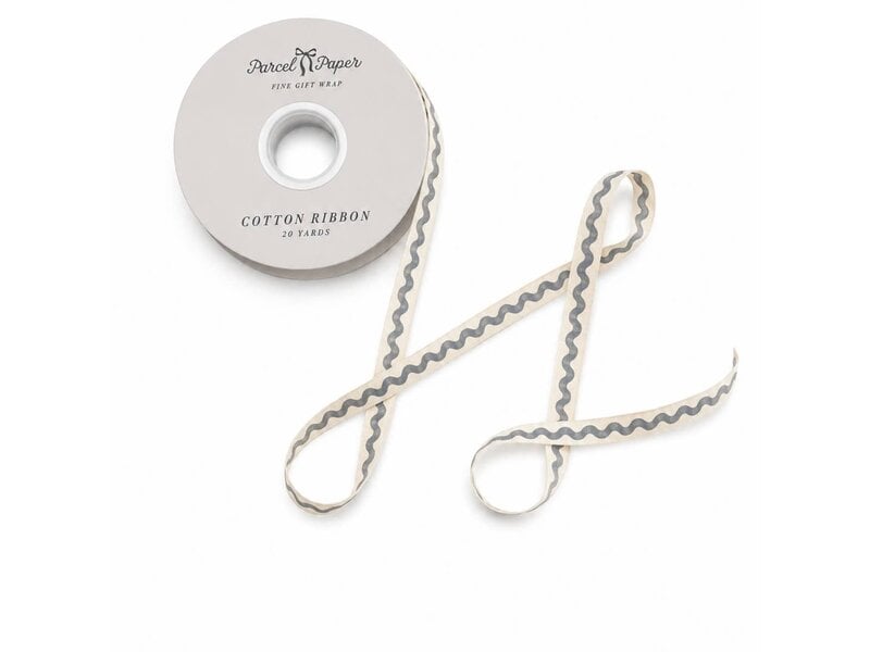 Parcel Paper 'streamer' Cotton Ribbon