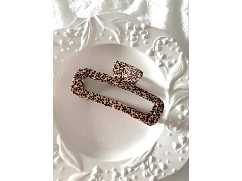 LoveLina Jumbo Acetate Essential Hair Clips (Bobo) Toffee