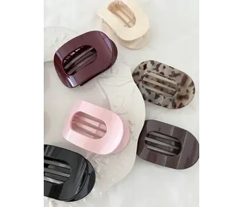 Oval Hair Claw Clip Chic Everyday Essential (Coval)