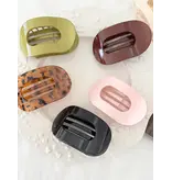 LoveLina Oval Hair Claw Clip Chic Everyday Essential (Coval)