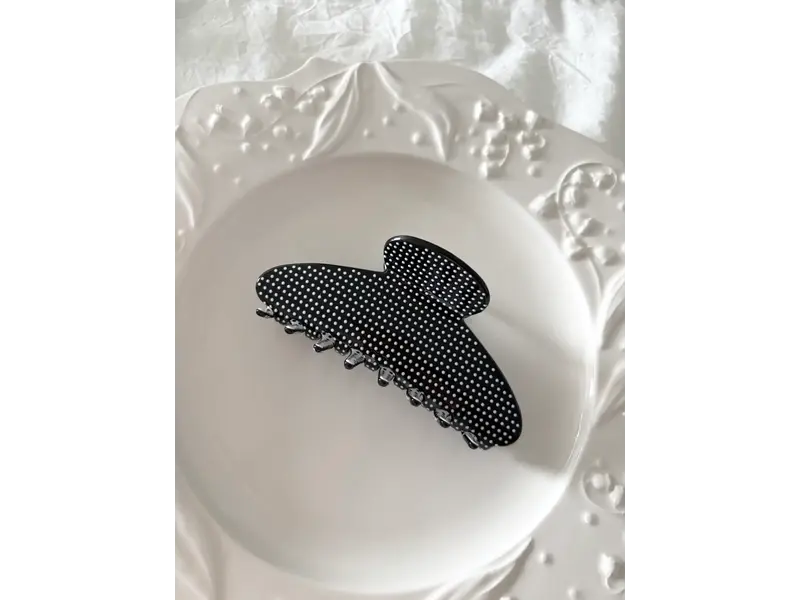 LoveLina Vintage Polka Dot Detail Hair Clips (AYORO2)