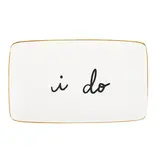 Santa Barbara Design Studio by Creative Brands Ceramic Trinket Tray - I Do