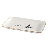 Santa Barbara Design Studio by Creative Brands Ceramic Trinket Tray - I Do