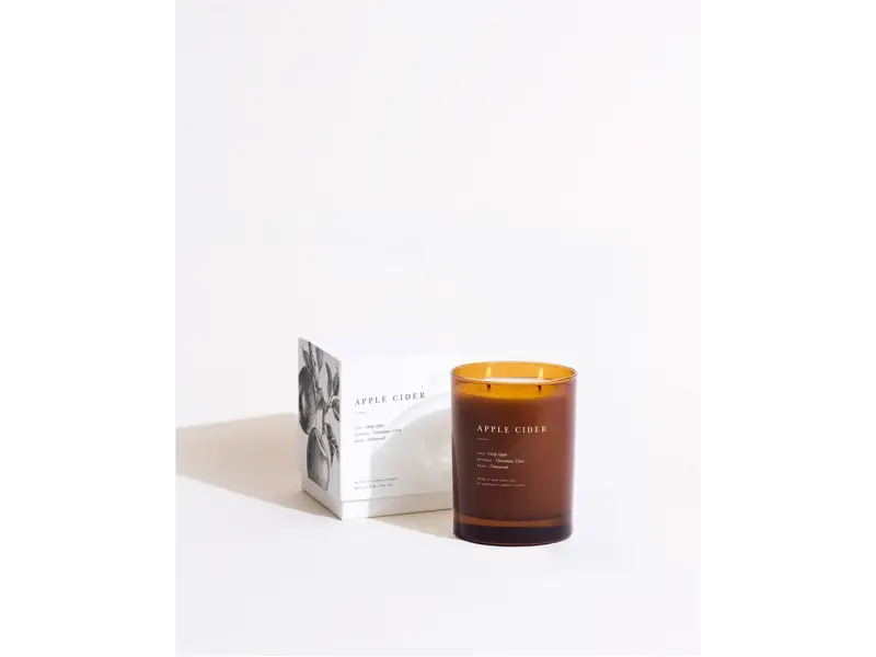 brooklyn candle studio Apple Cider 2-Wick Candle