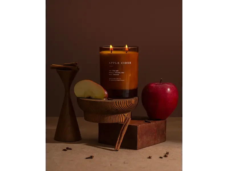 brooklyn candle studio Apple Cider 2-Wick Candle