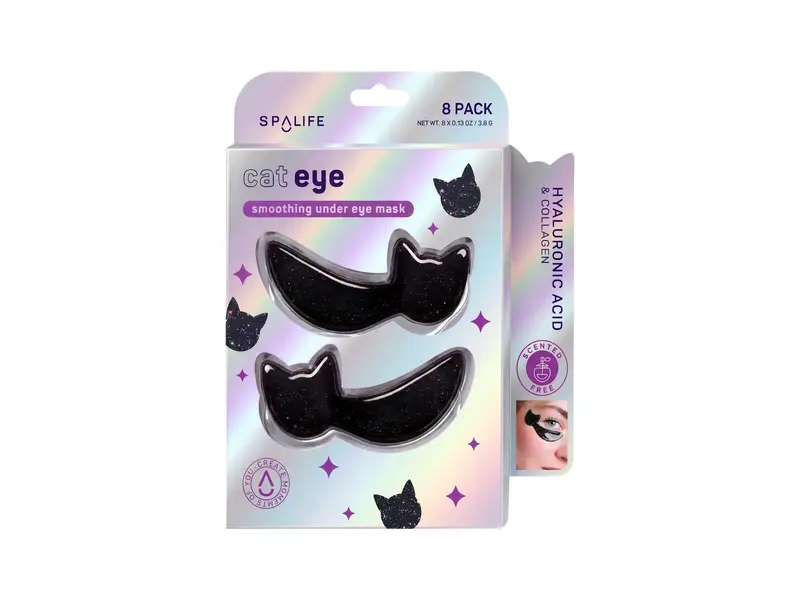 My Spa Life Halloween Cat Eye Hydrogel Undereye Patches | 8 Pack | Limited Edition