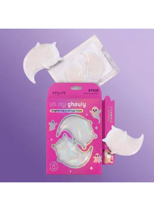 Halloween Oh My Ghouly Hydrogel Undereye Patches  | 8 Pack | Limited Edition