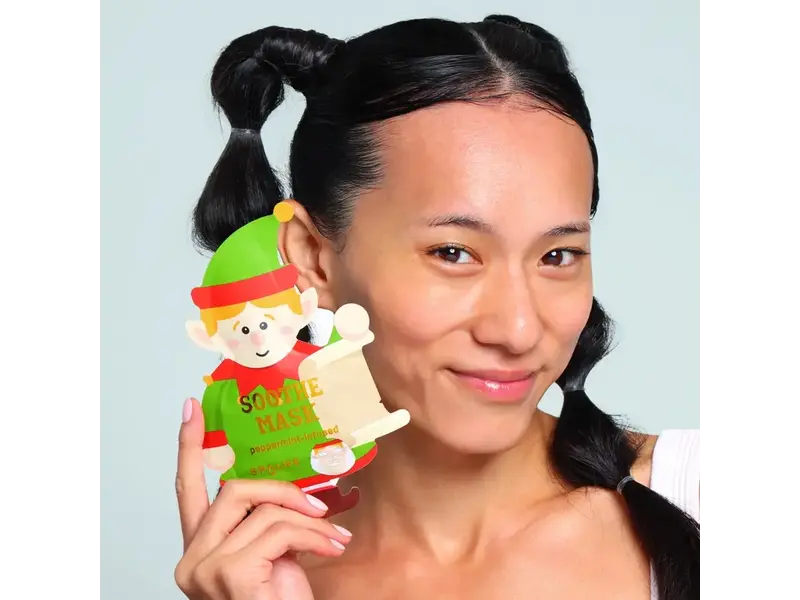 My Spa Life Christmas Holiday Santa's Workshop Facial Mask Gift Set