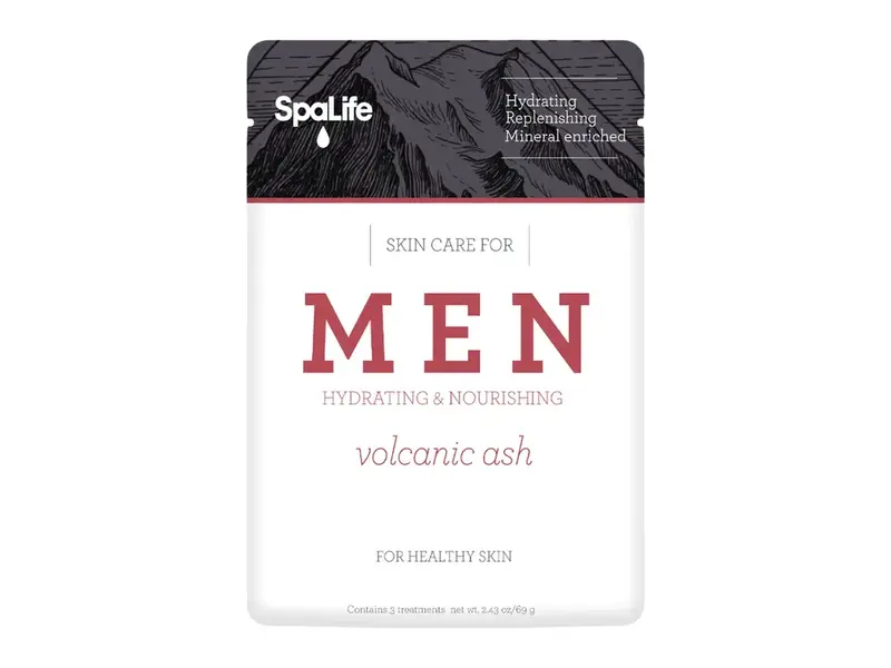 My Spa Life Men's Volcanic Ash Hydrating Facial Mask