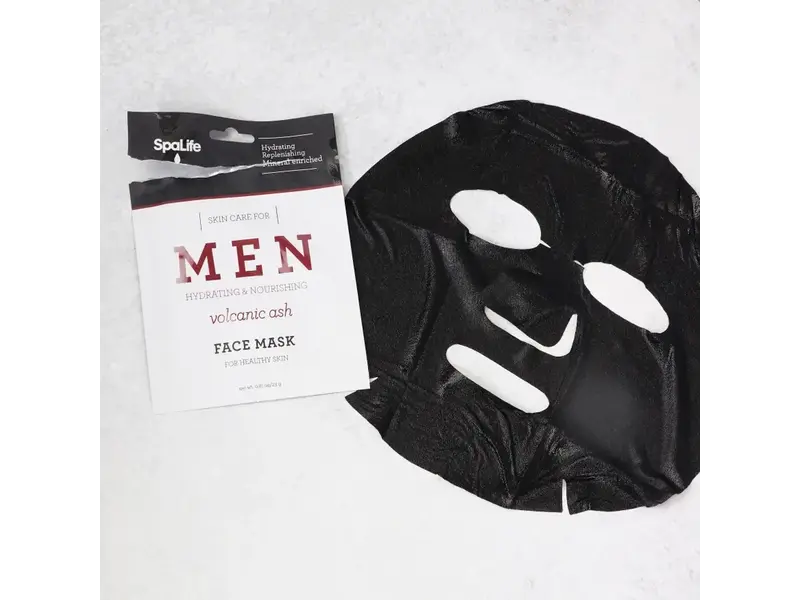 My Spa Life Men's Volcanic Ash Hydrating Facial Mask