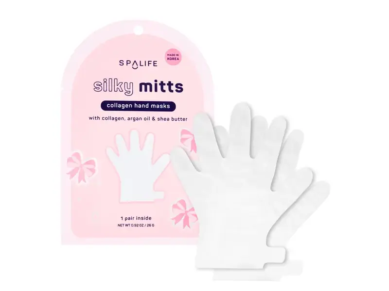 My Spa Life Silky Mitts Collagen Repairing Spa Hand Mask