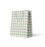 Amy Heitman Blue Diamond Gift Bag Size Medium