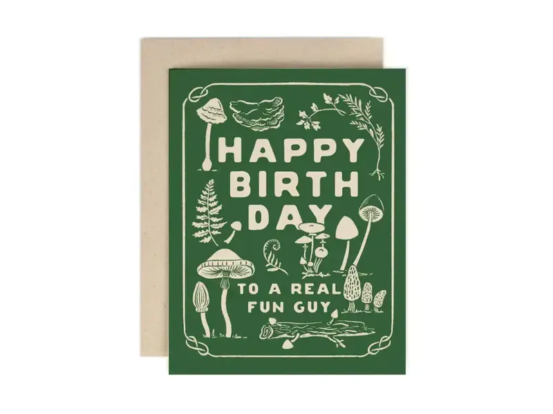 Amy Heitman Fun Guy Birthday Card