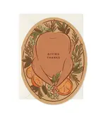 Amy Heitman Giving Thanks Platter Greeting Card
