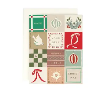 Holiday Patchwork Card
