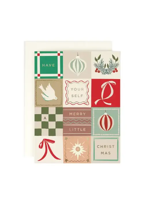 Holiday Patchwork Card