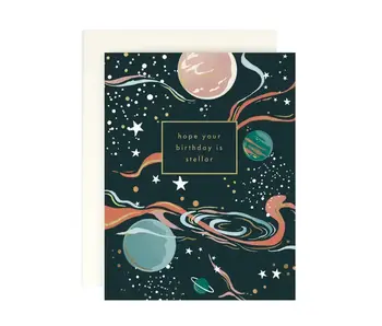 Stellar Birthday Card
