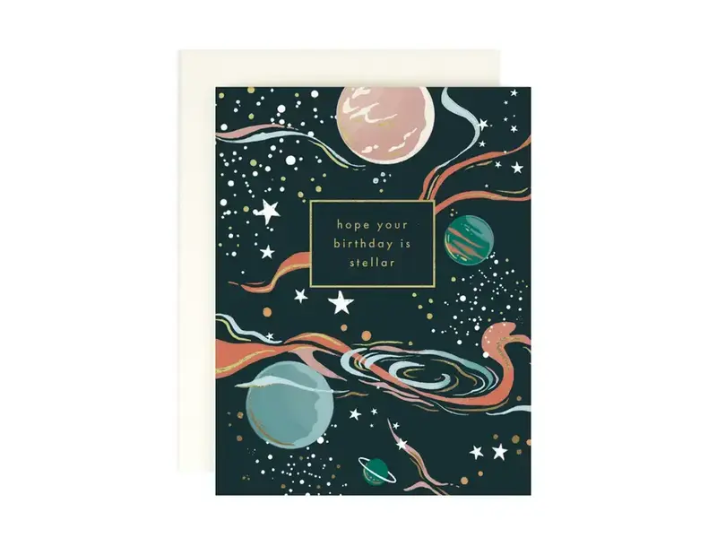 Amy Heitman Stellar Birthday Card