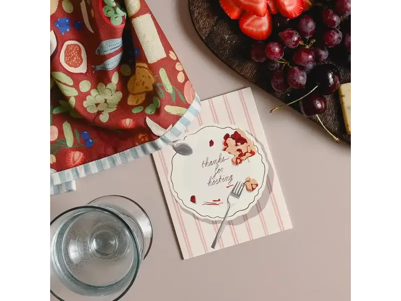 Amy Heitman Thanks For Hosting Greeting Card