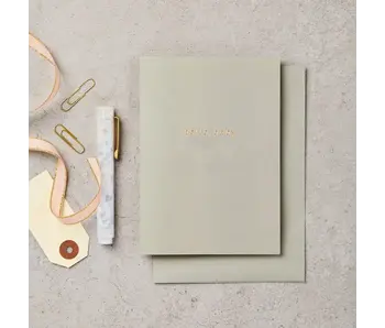 Sage Hello Baby Greeting Card