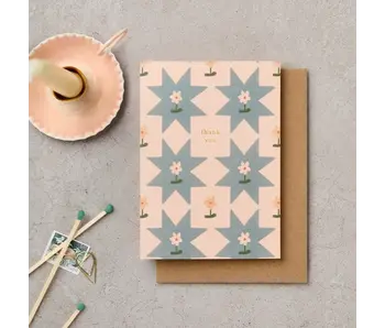 Thank You Quilt Star Card